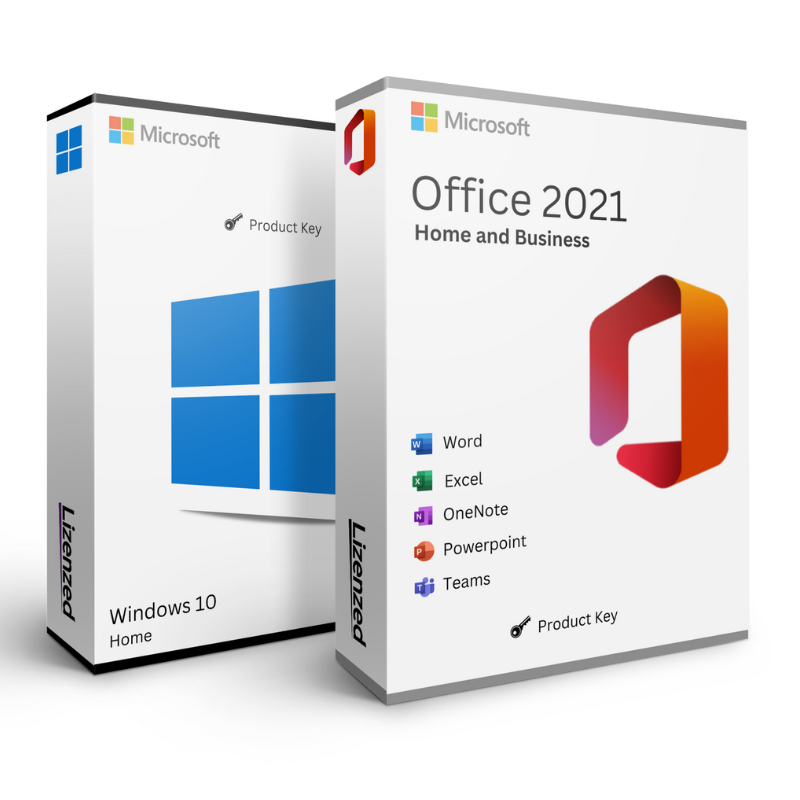 Windows 10 Home + Office 2021 Home & Business