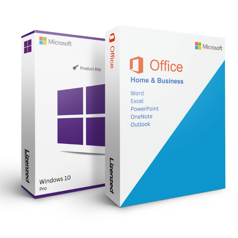 Windows 10 Pro + Office 2013 Home & Business