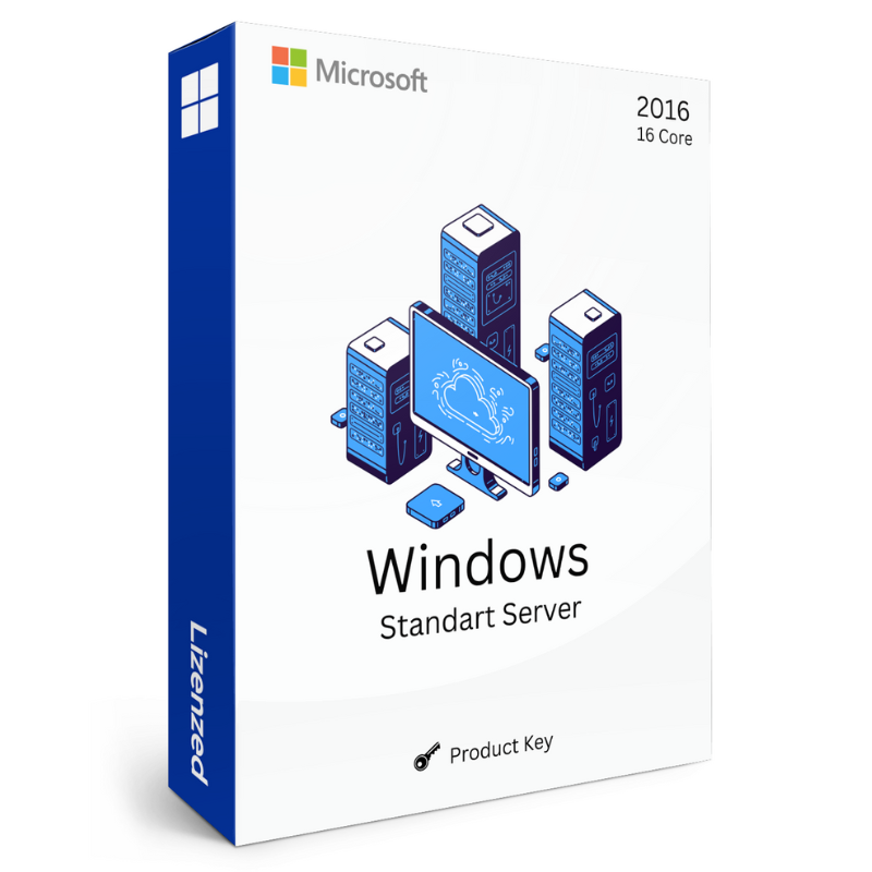Windows Server 2016 Standard 16 Core